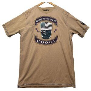 Vintage Y2K Coogi Shirt Kings of the Earth Logo T-Shirt Hip Hop Men's XXXL 3XL